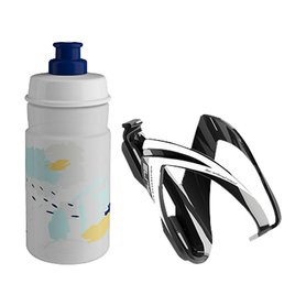 Láhev dětská 0,35l + košík ELITE Kit Ceo Jet modrý